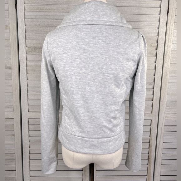 SPLENDID Cotton Moto Jacket Gray-S - Picture 3 of 4